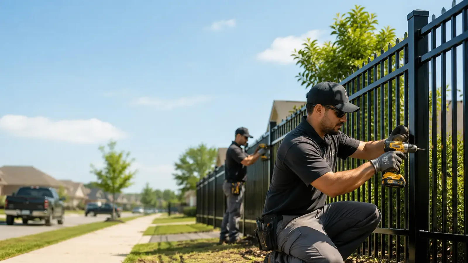 Metal Fence Installation in Saint Jacob, IL